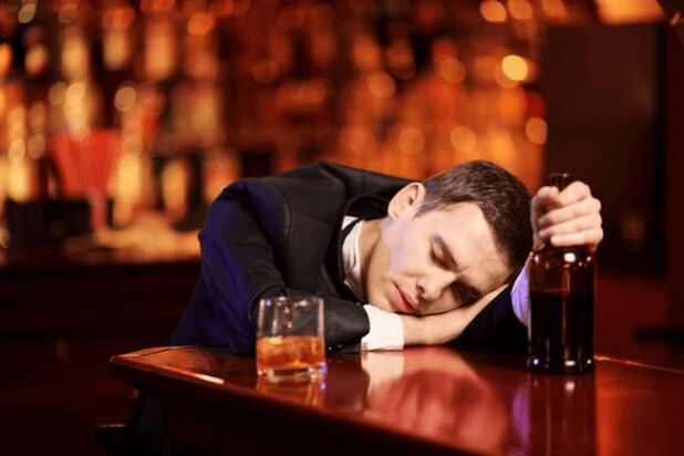 By increasing the dose of alcohol before sex, you will be lured to sleep