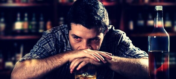 a man who drinks alcohol, how to quit