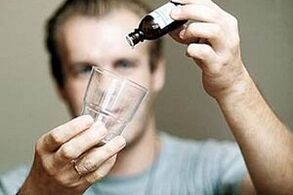 Healing drops of alcoholism